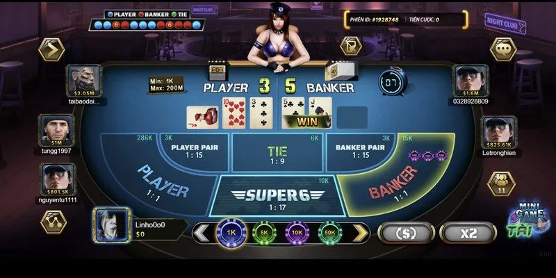 Hướng dẫn cách chơi game bài baccarat tại nhà cái